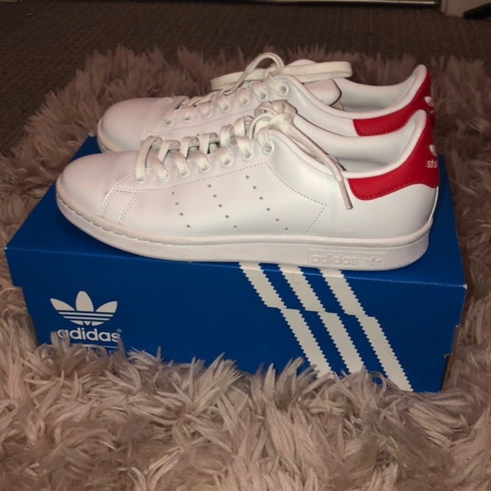 Adidas Limited Edition Stan Smith Red/White Size 8